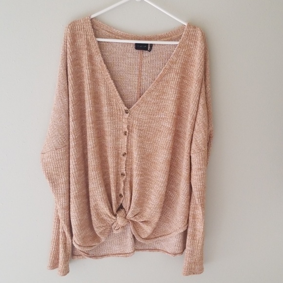 Urban Outfitters Tops - Urban Outfitters Tie Front Top
